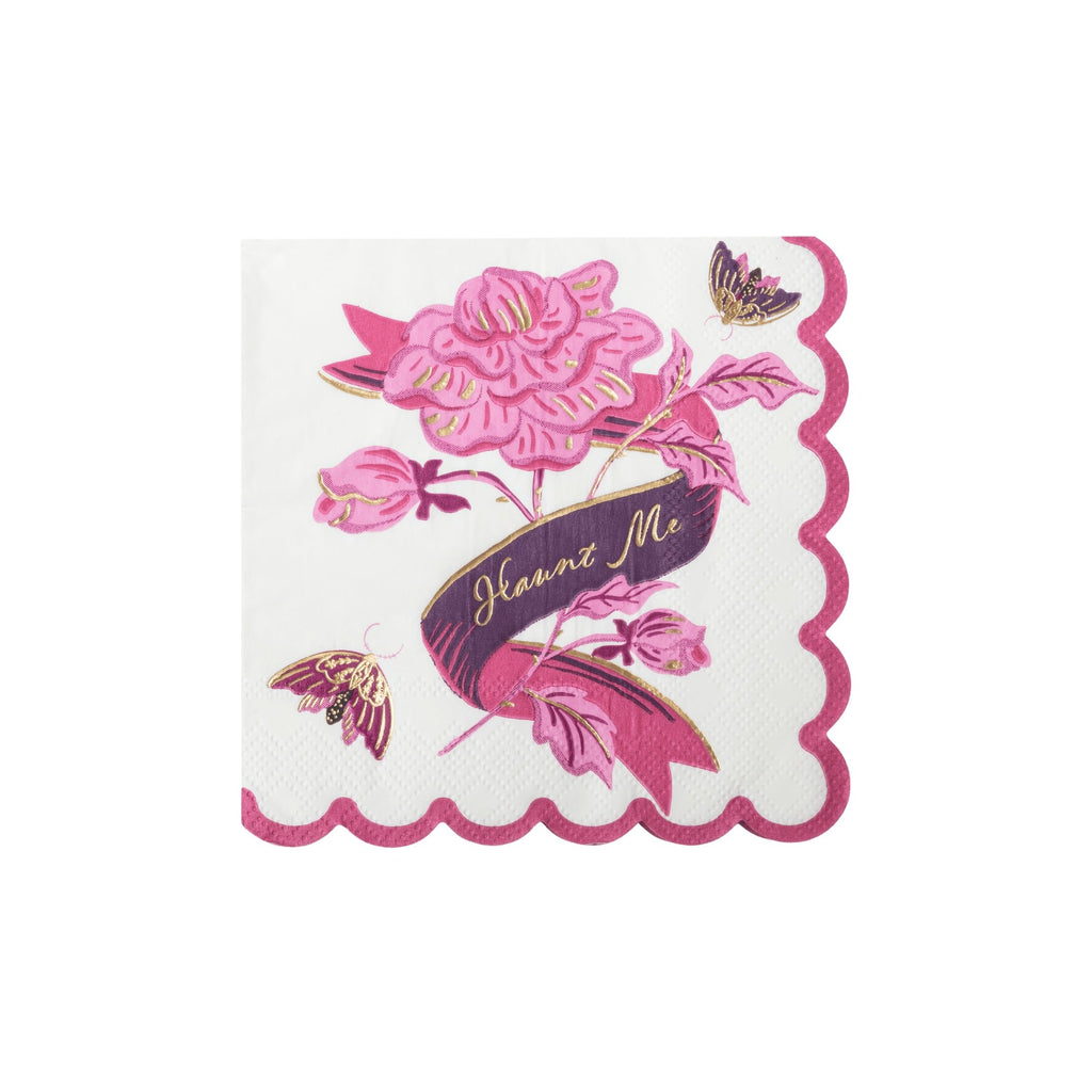 Vamp Romantic Haunt Me Cocktail Napkins