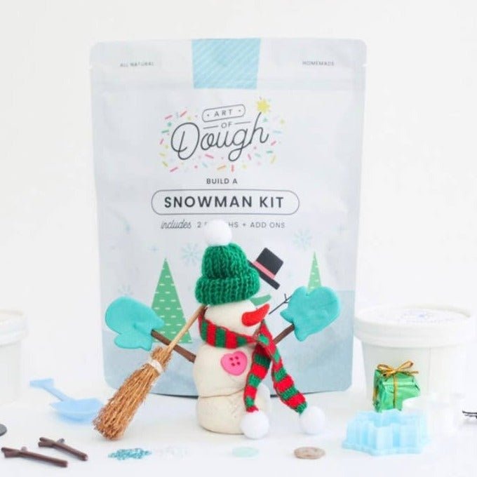 Build a Snowman Playdough Kit