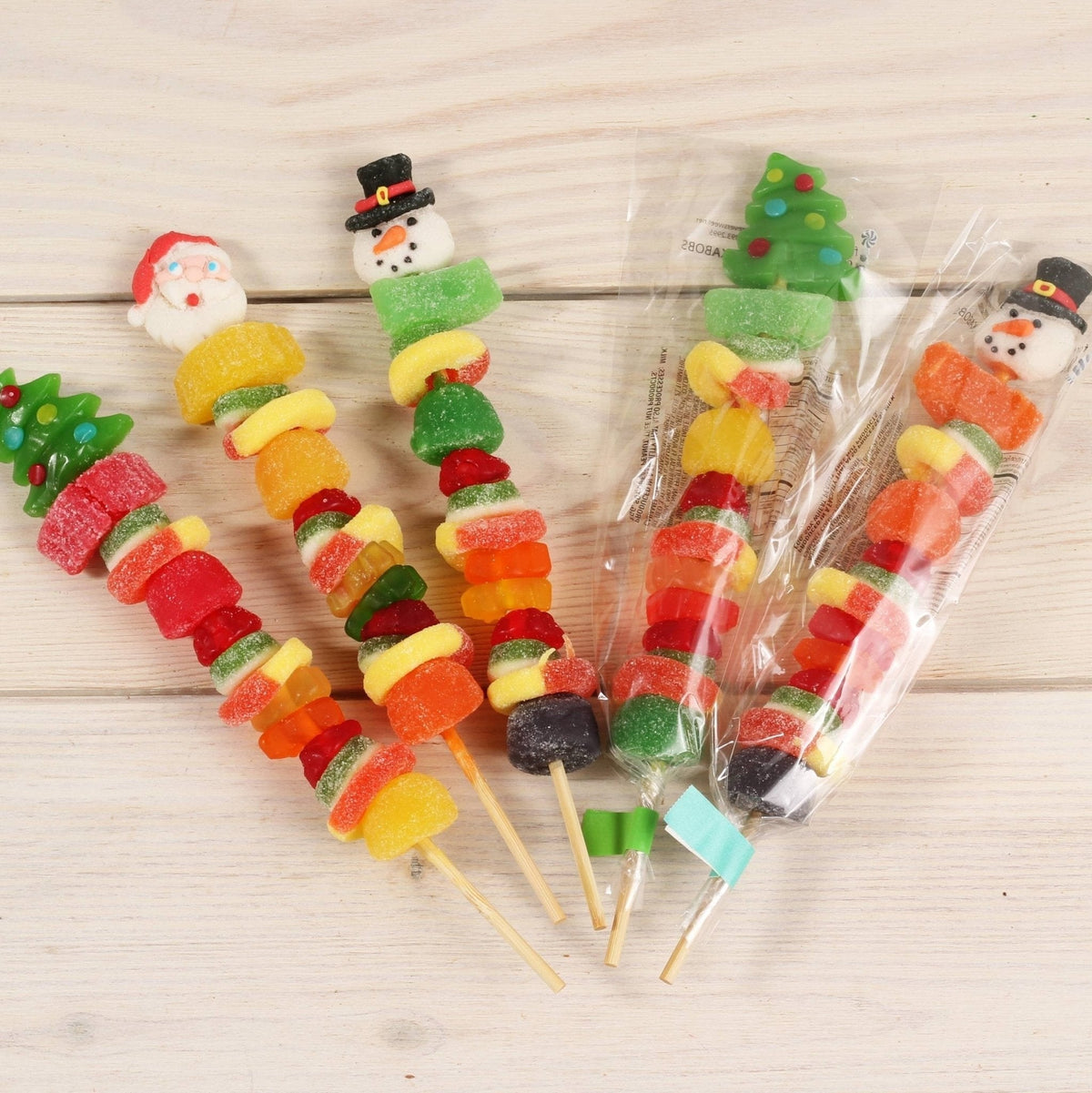 Christmas Gummy Kabob