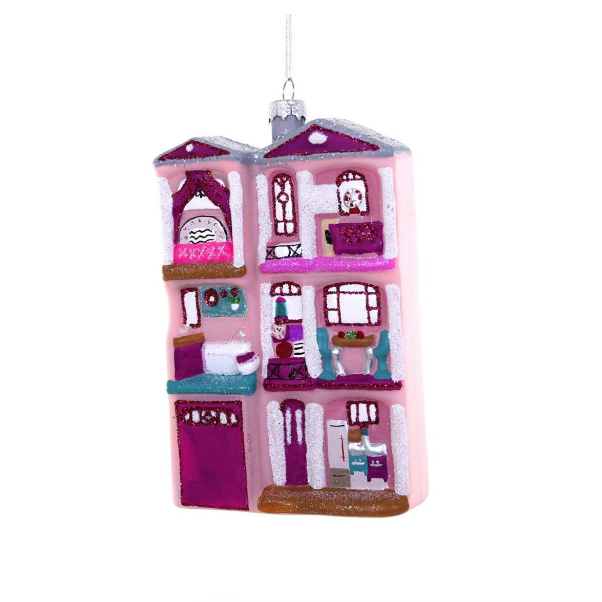 Dreamhouse Glass Ornament by Cody Foster