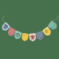 Harry Potter X Bonjour Fete House Pride Multicolor Decorative Hogwarts Banner