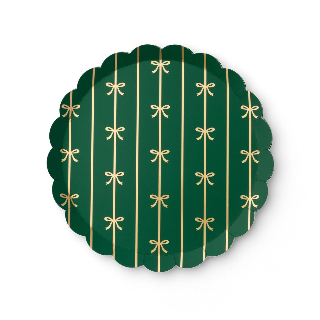 Emerald Green Signature Bow Small Plates