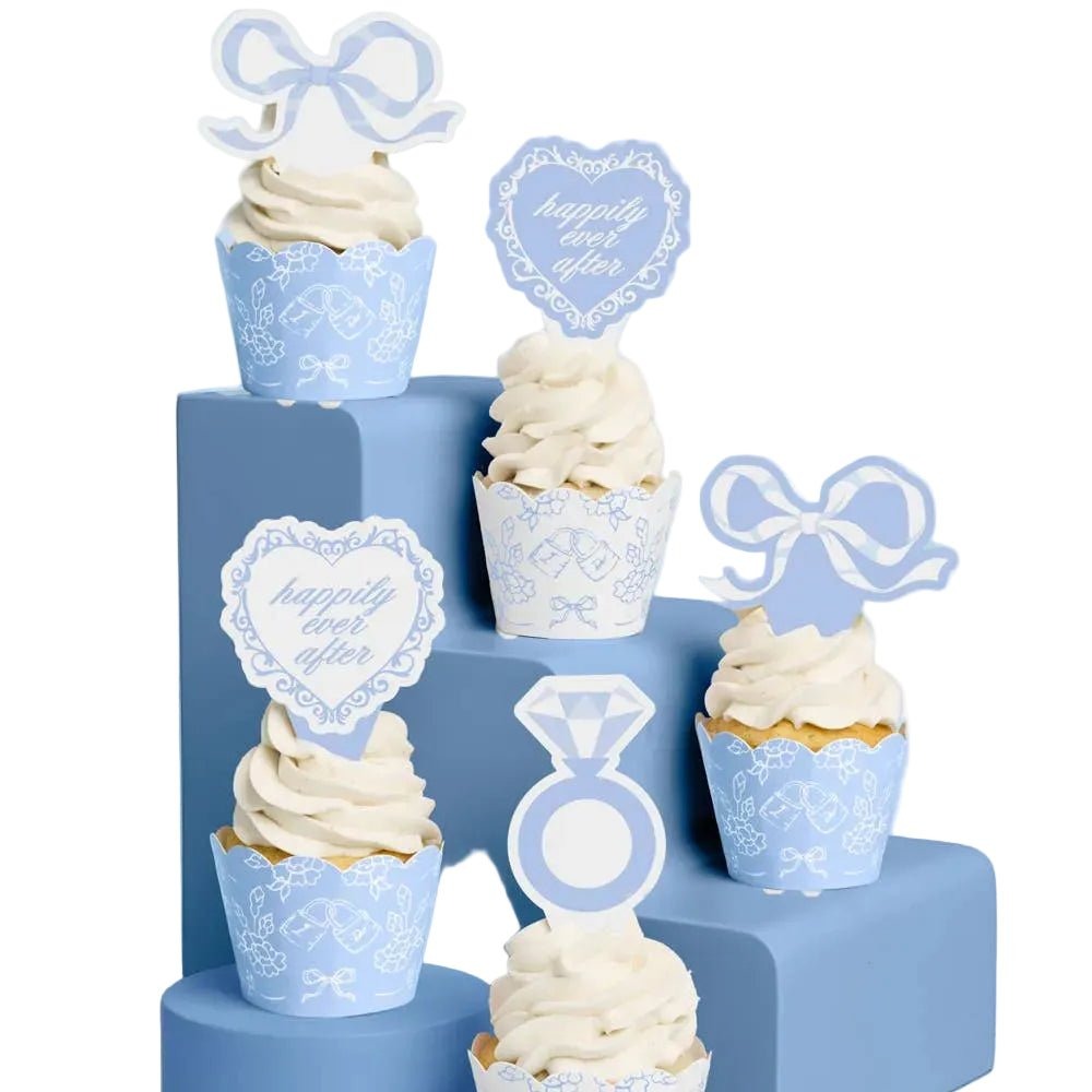 Happily Ever After Cupcake Toppers