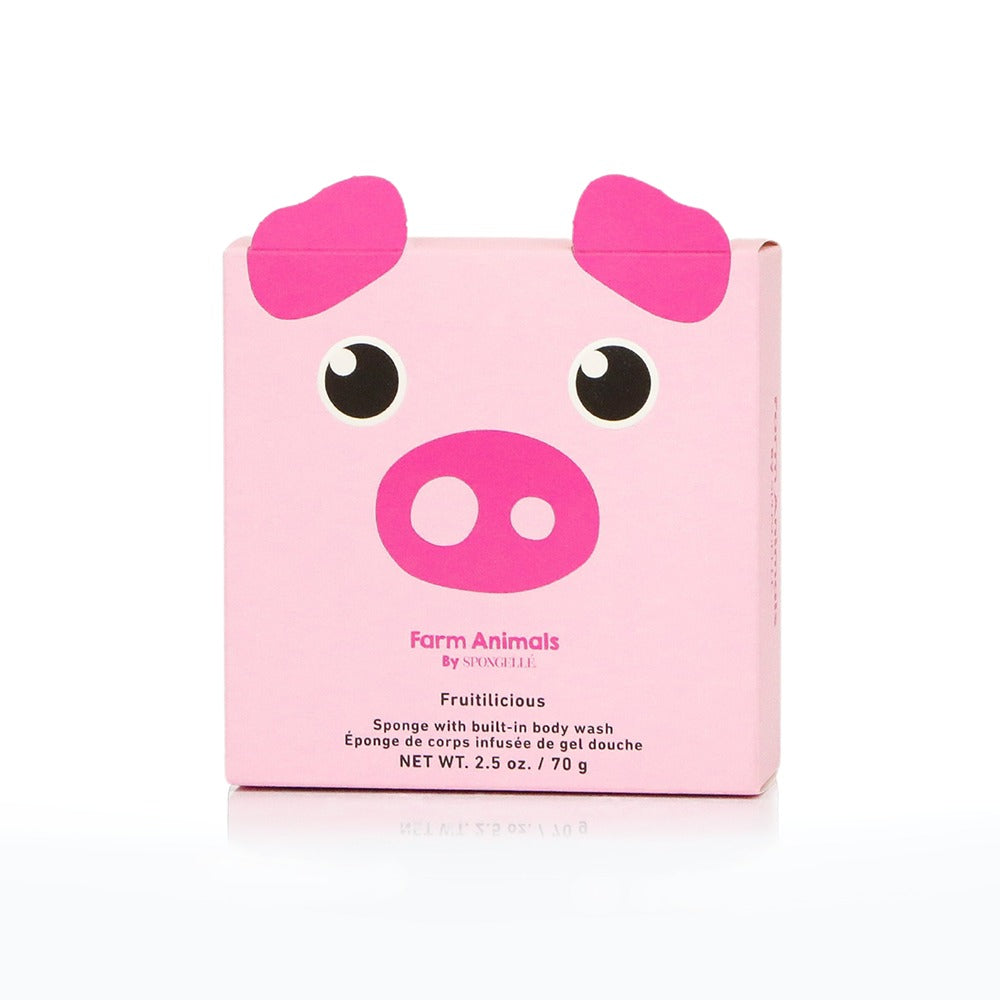 Peggy Pig Shower Buffer Sponge
