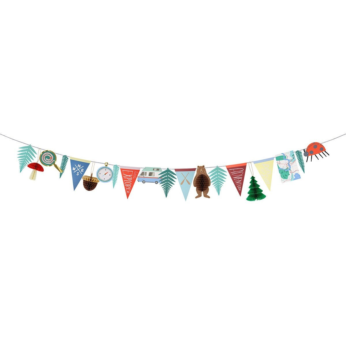 Camping Adventure Garland