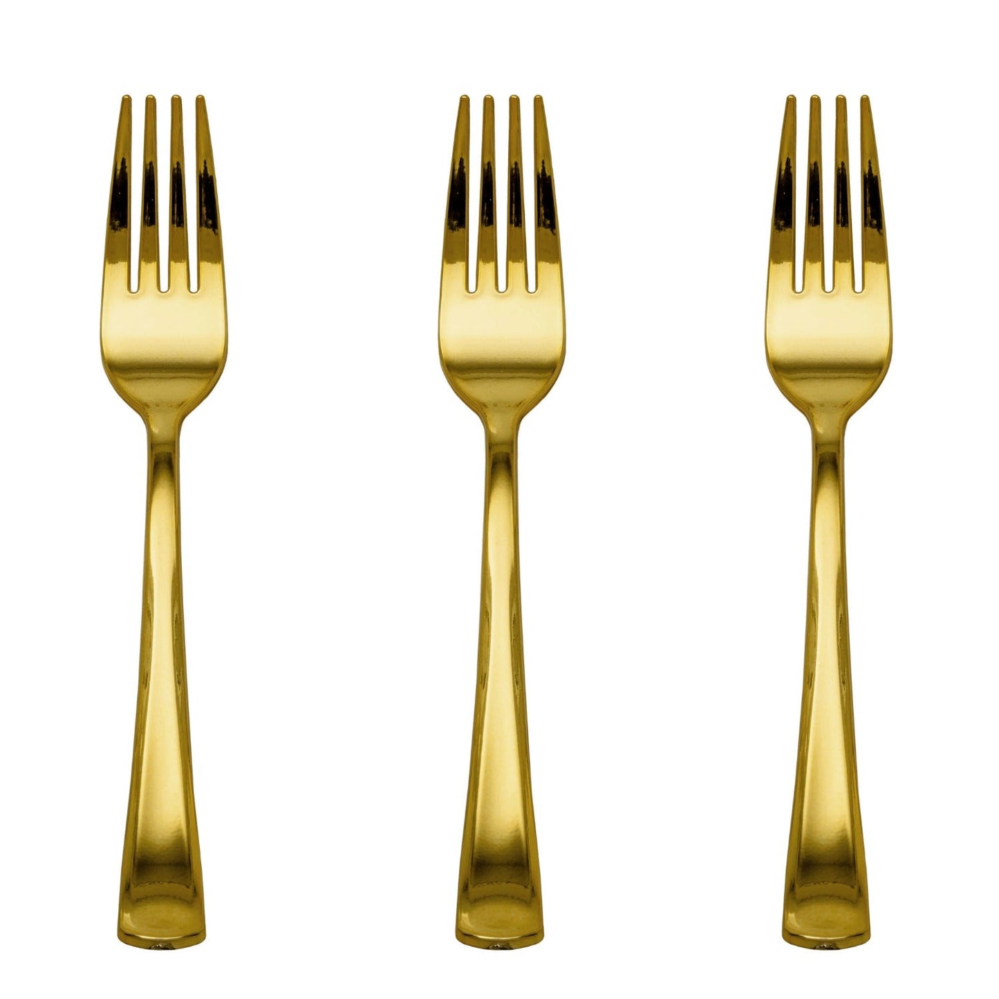 Gold Plastic Forks