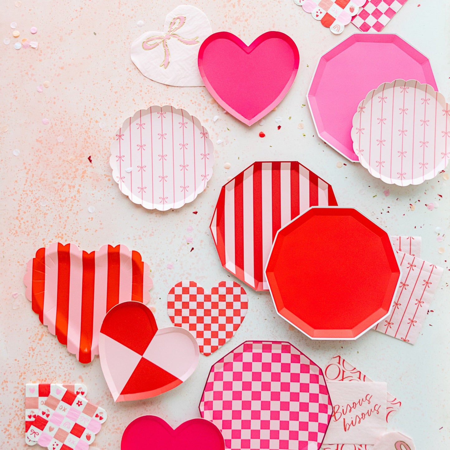 Check Mate Heart Large Napkins