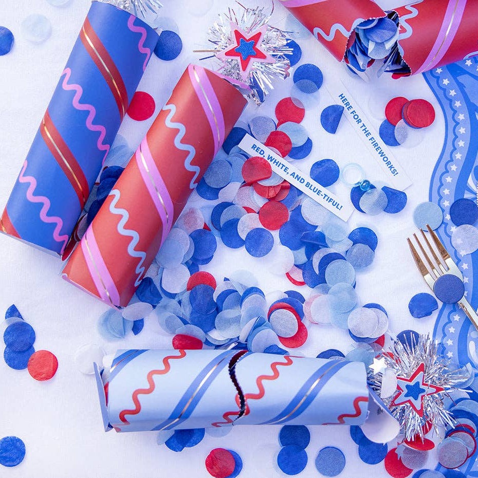 Star Spangled Surprise Firecracker Crackers