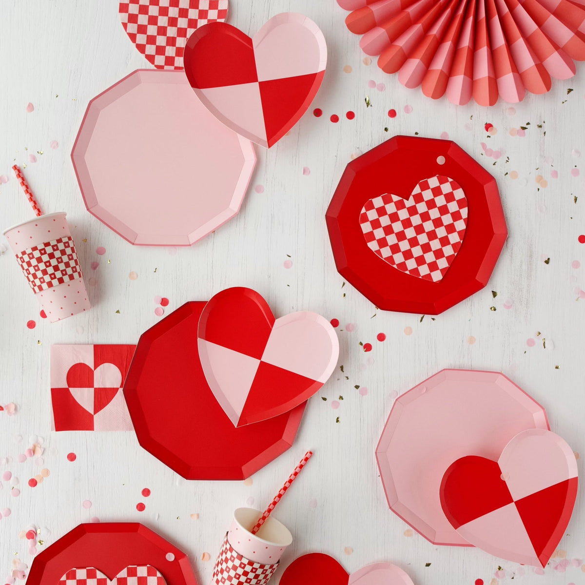Check Mate Heart Large Napkins