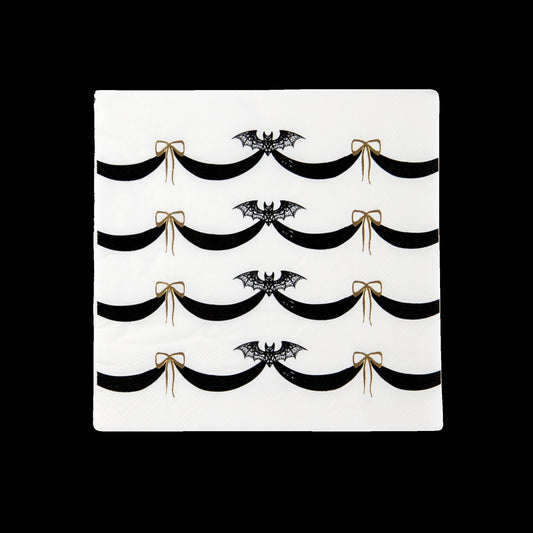 Elegant Halloween Dinner Napkins