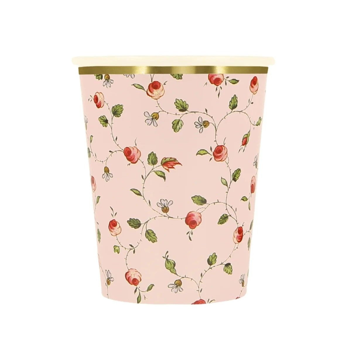 Meri Meri X Laduree Paris Rose Bud Party Cups