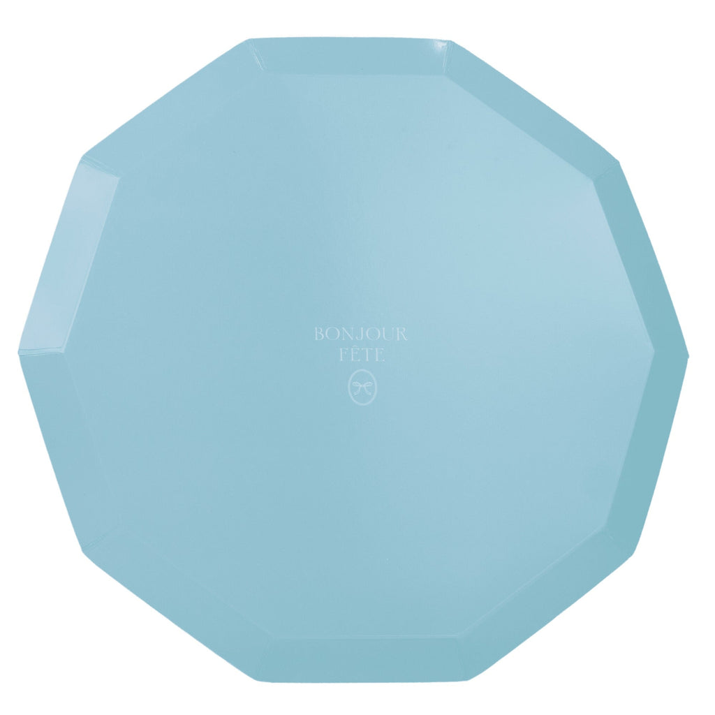 Sky Blue Signature Large Plates