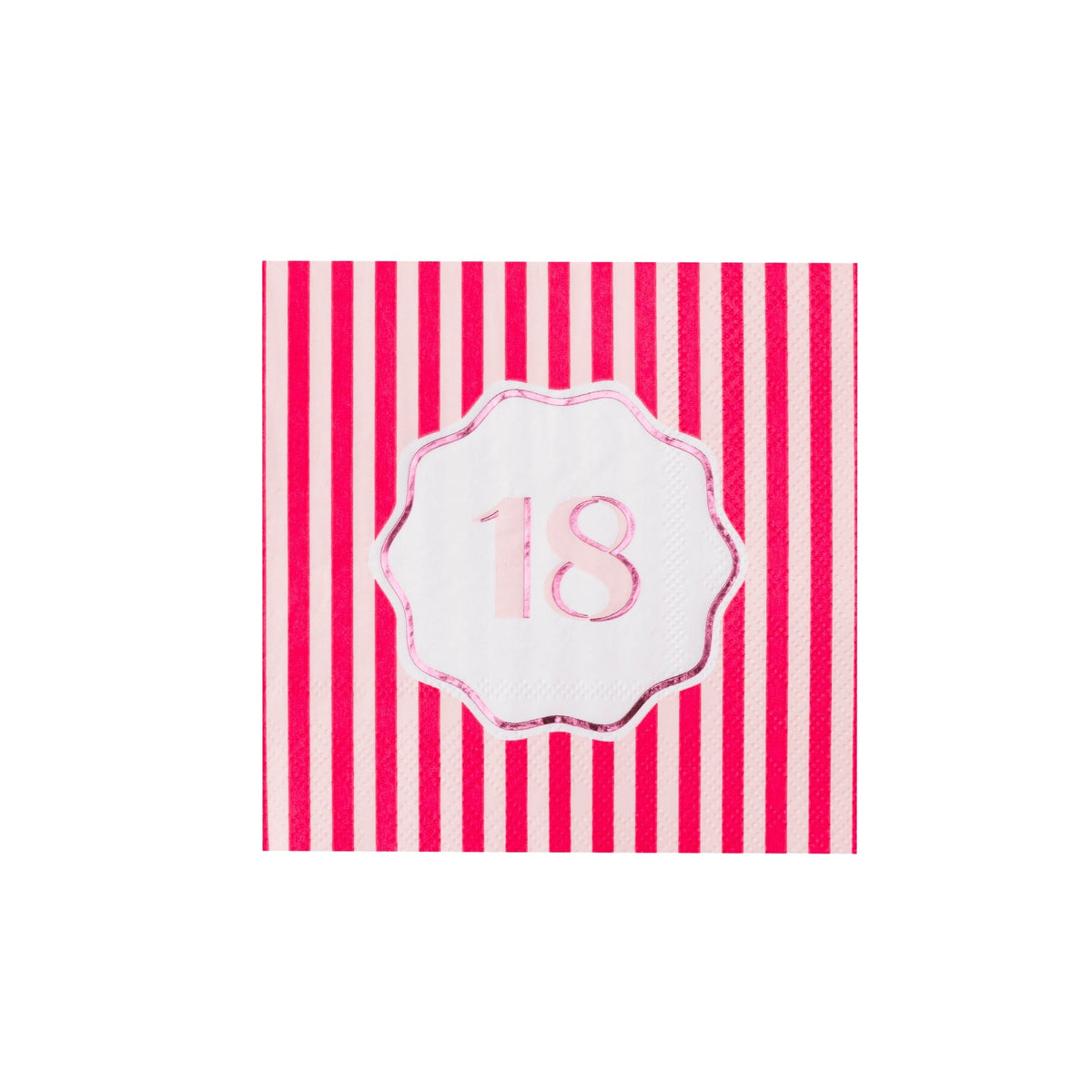 18th Birthday Cocktail Napkins