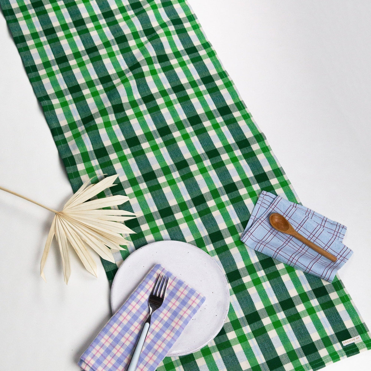 Josefina Plaid Table Runner