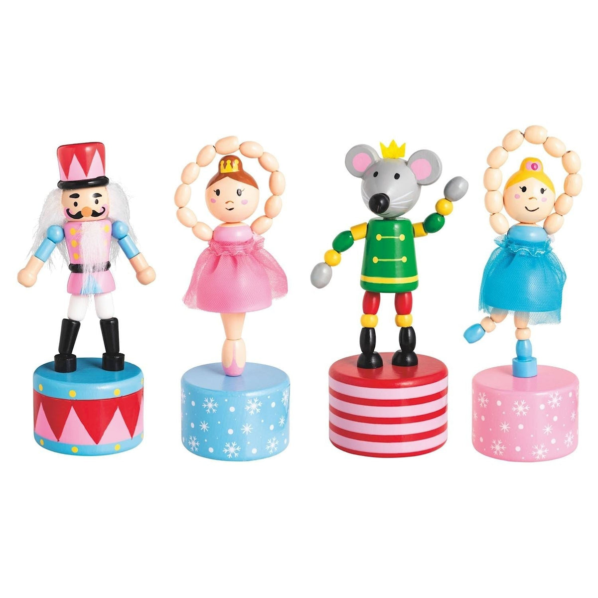 Nutcracker Collapsable Wooden Toy