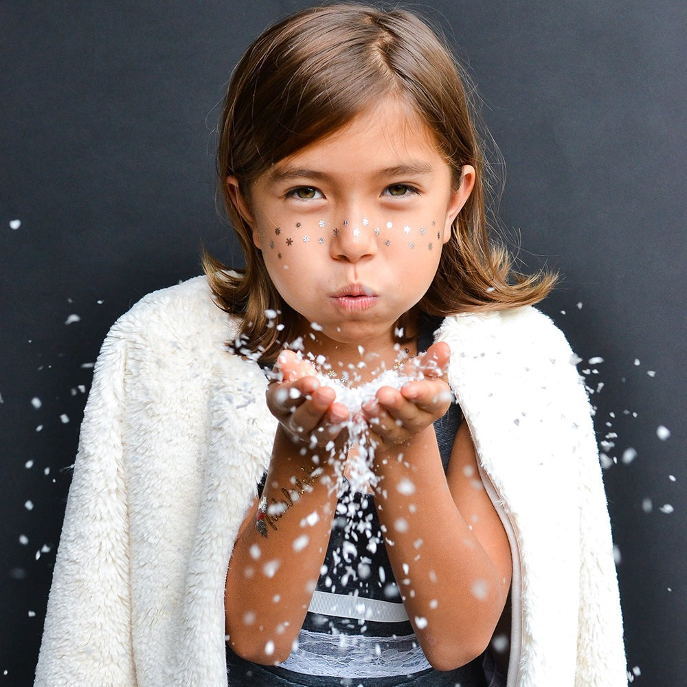 Snowflake Freckles Temporary Tattoos