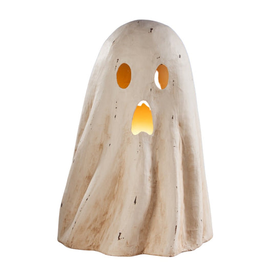 Bethany Lowe Ghost Luminary Large Paper Mache
