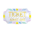 Cirque Admit One Ticket Balloon