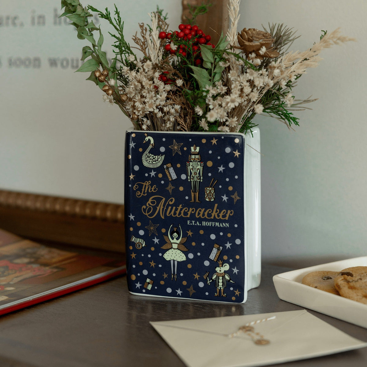 The Nutcracker Small Book Vase