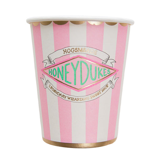 Harry Potter X Bonjour Fete Honeydukes Pink Stripe Cups