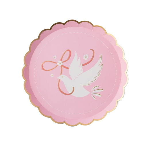Dove Petal Pink Small Plates