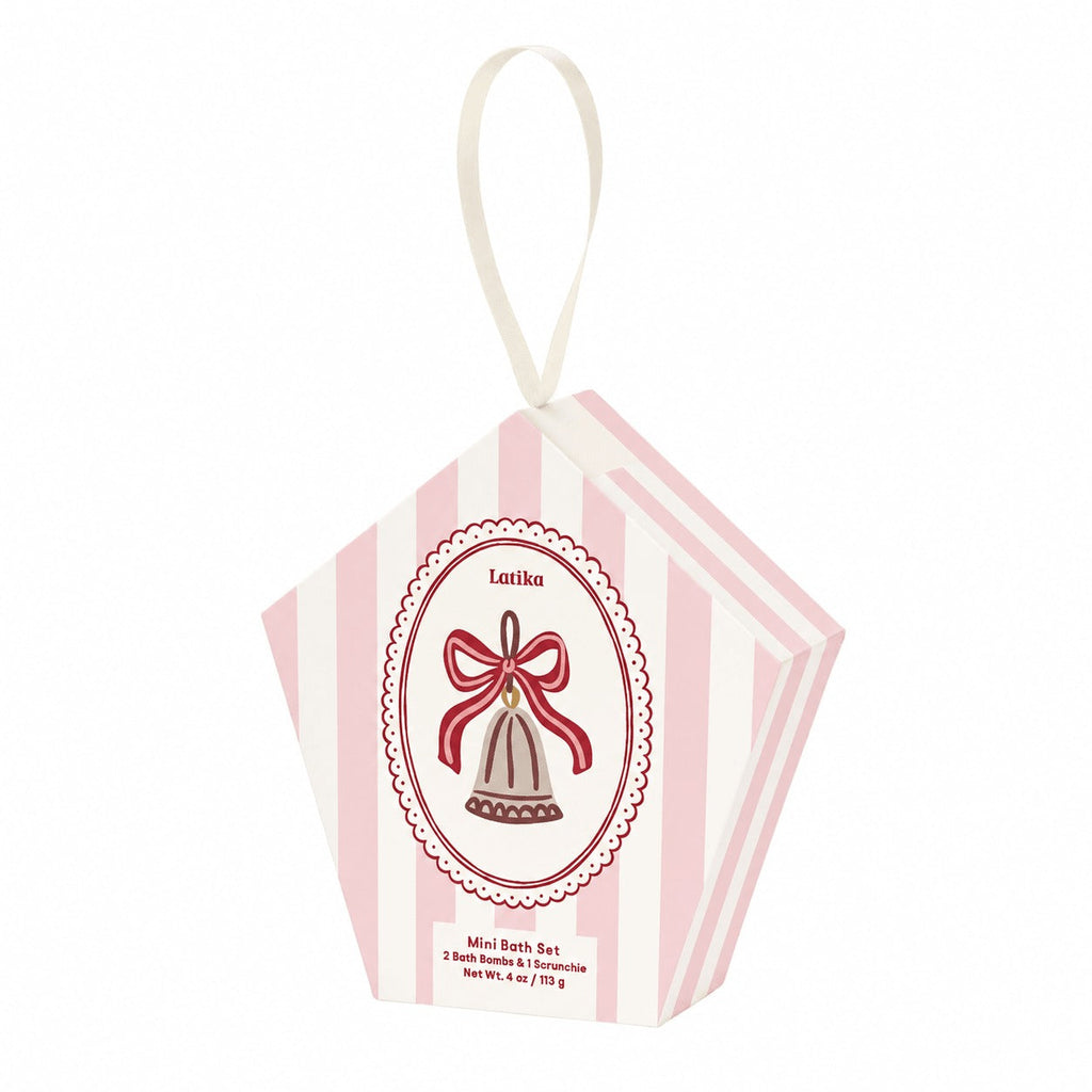 Bell Christmas Mini Bath Bomb Gift Set