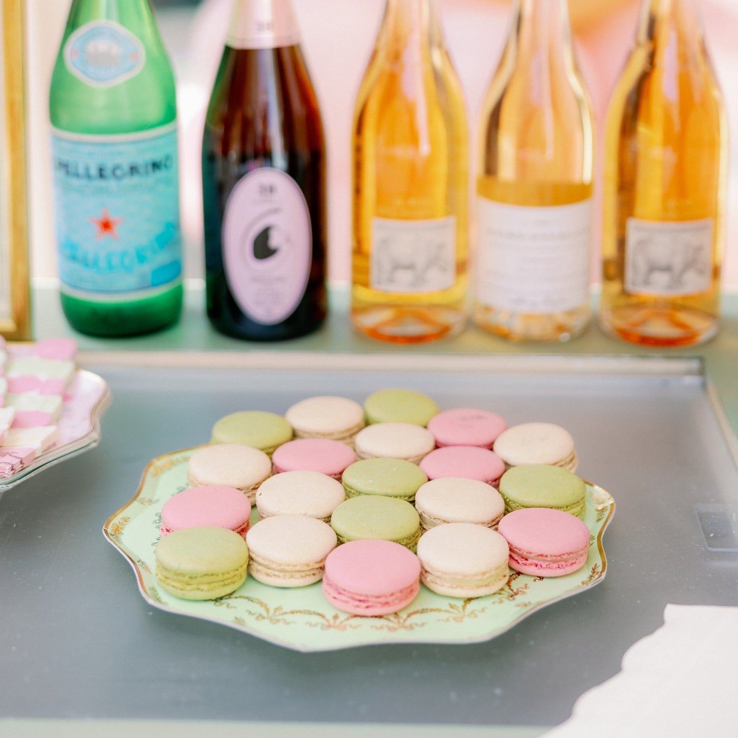 Meri Meri X Laduree Paris French Themed Dinner Plates