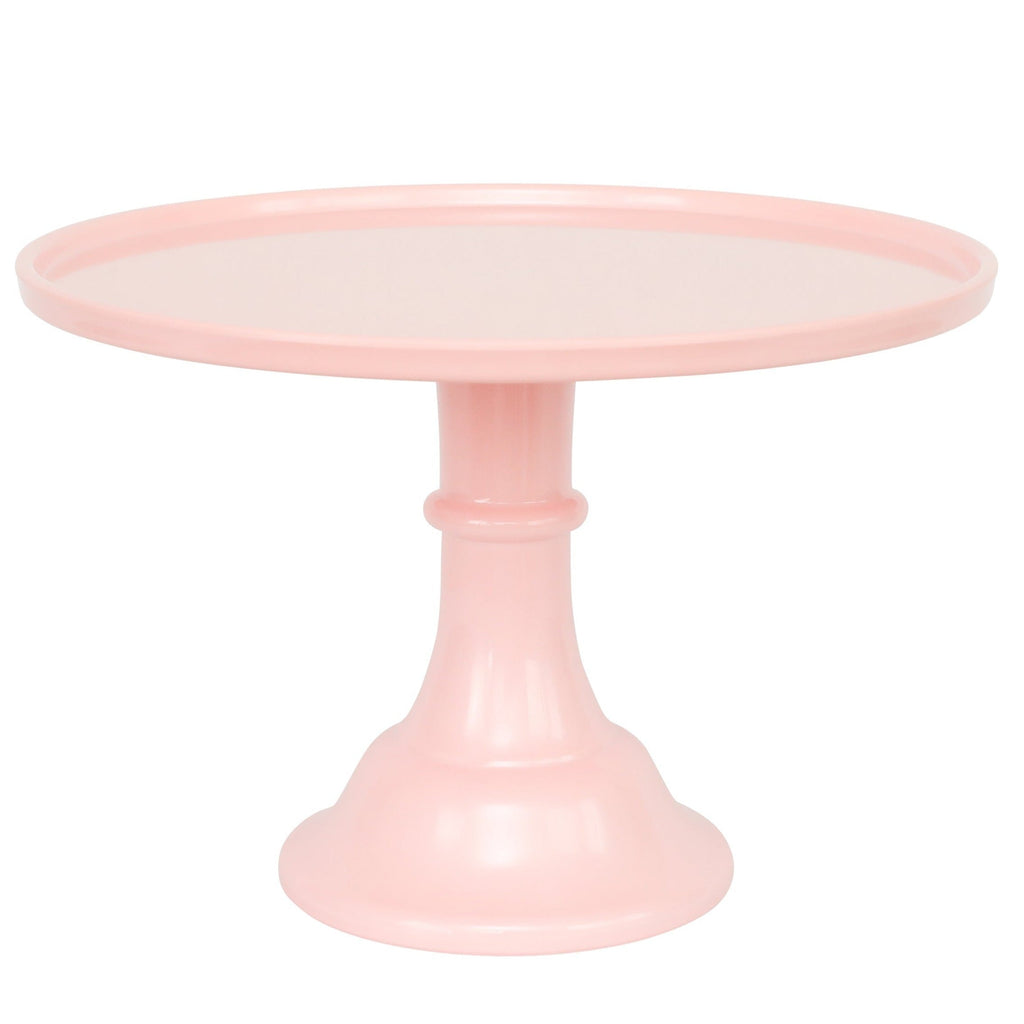 Large Peony Pink Melamine Cake Stand