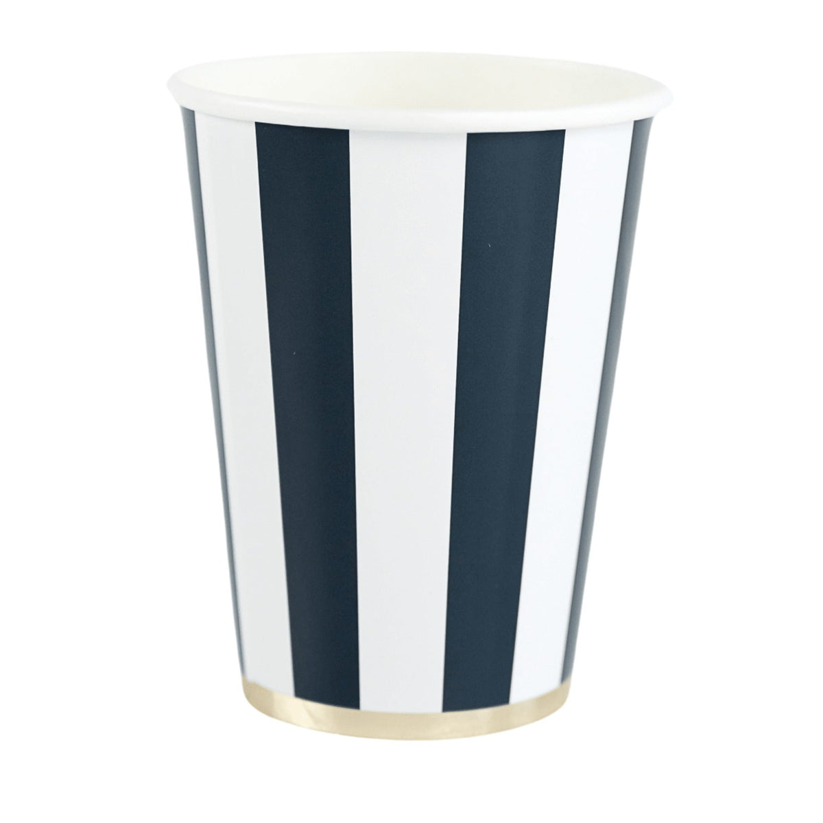 Midnight Blue Signature Cabana Stripe Cups