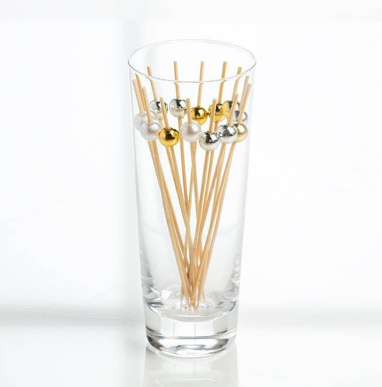 Pearl Food & Cocktail Picks