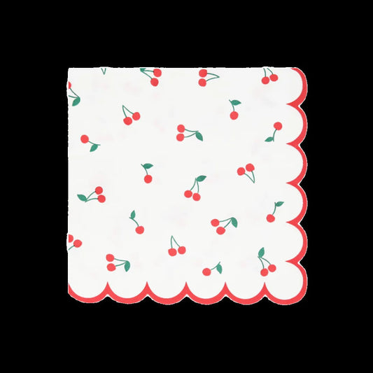 Cherry Pattern Large Napkins
