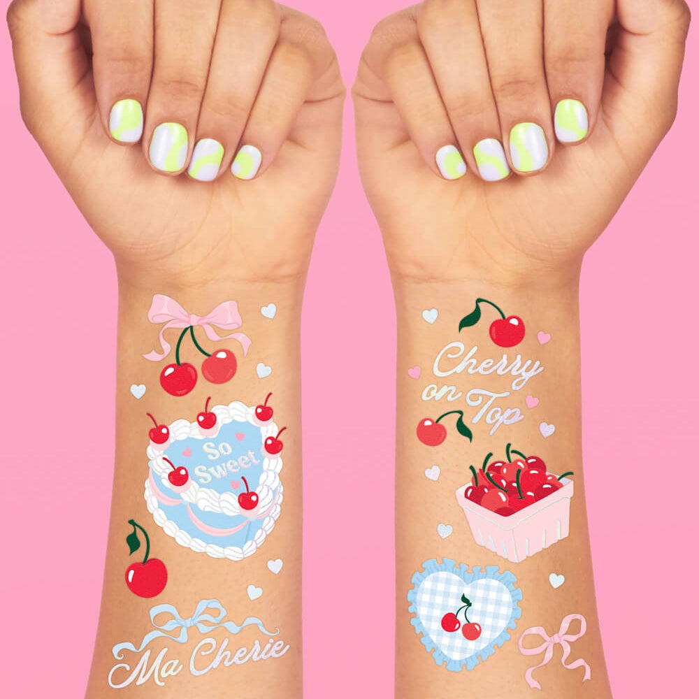 Cherry Temporary Tattoos