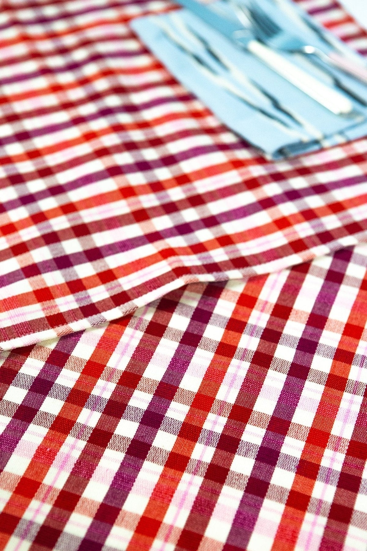 Noel Plaid Table Runner