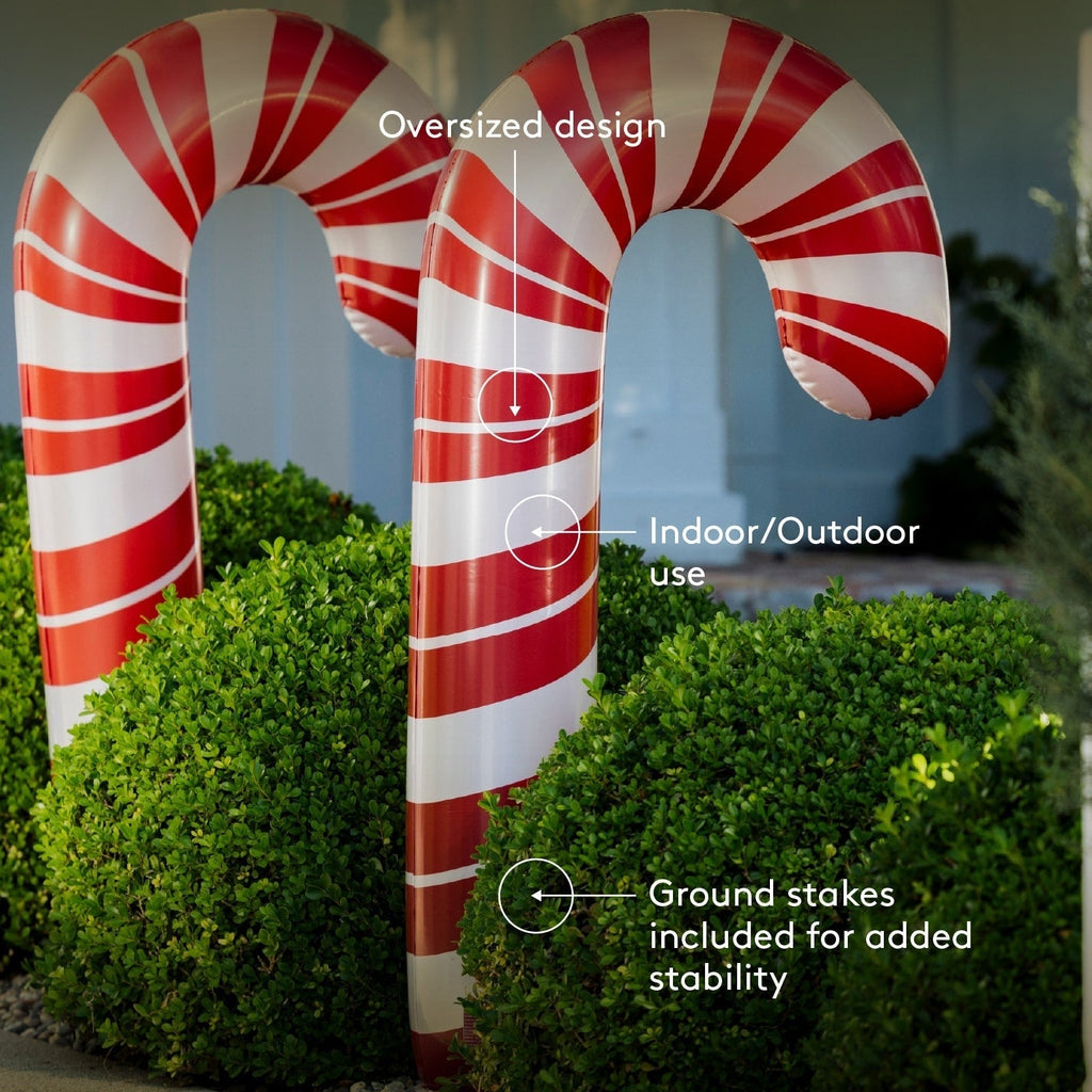 Inflatable Candy Canes