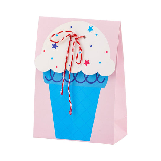 Patriotic Ice Cream Party Favor Bags