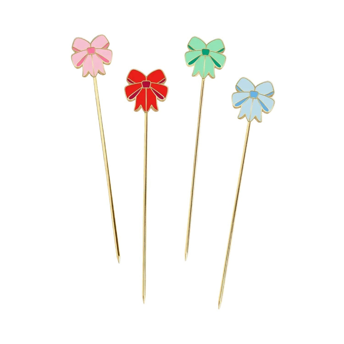 Coquette Bow Cocktail Picks