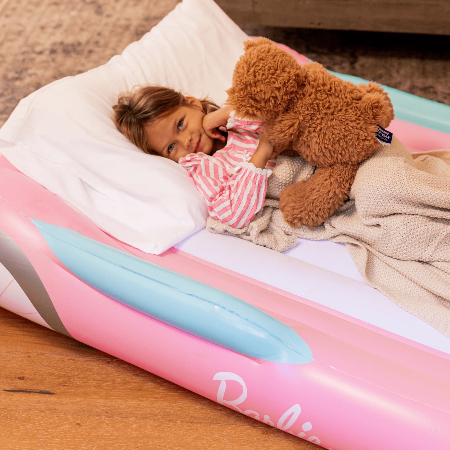 Barbie Car Kids Air Mattress