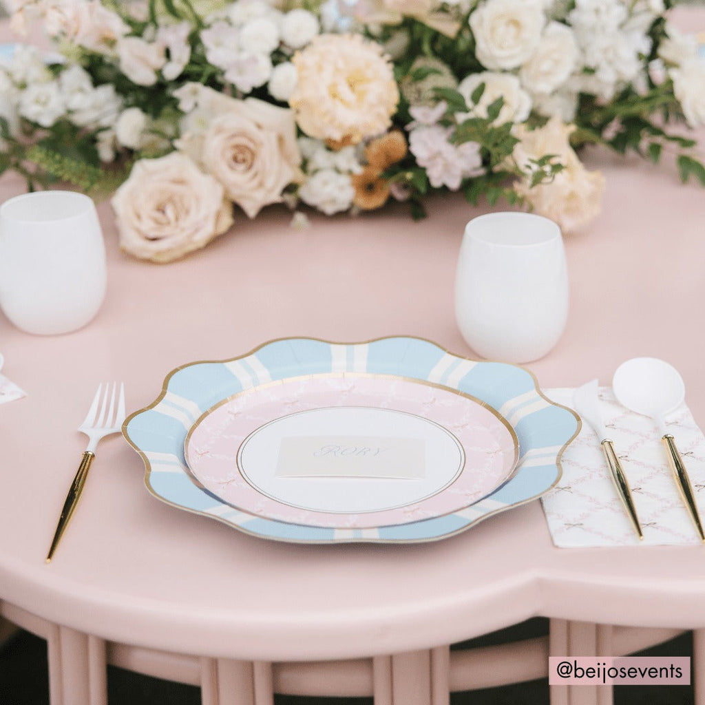 Pink Trellis Guest Towels