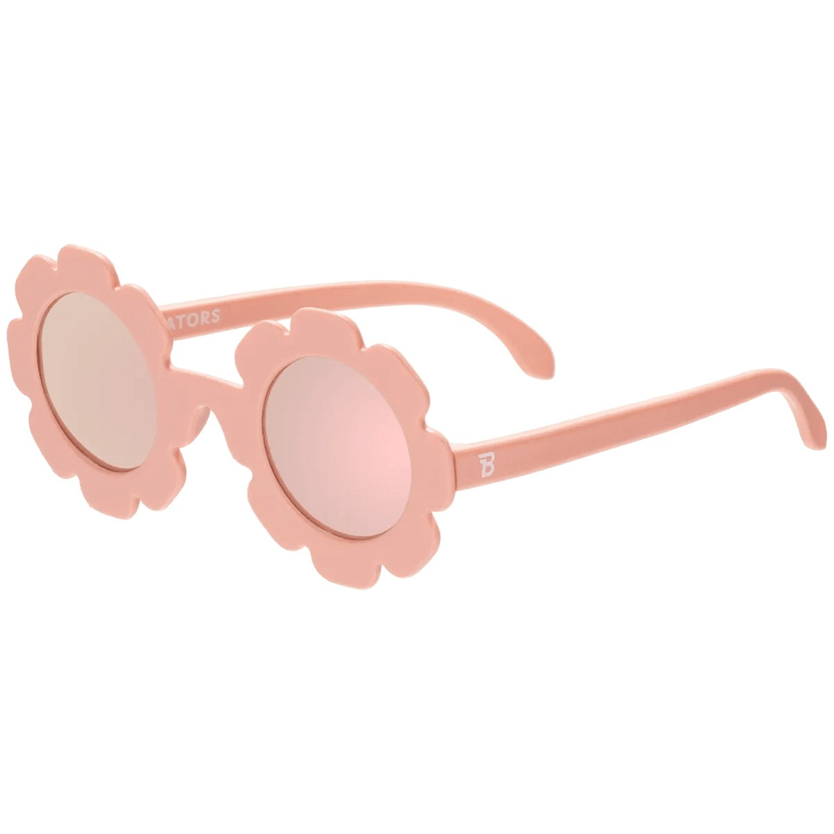 Kids Pink Flower Sunglasses