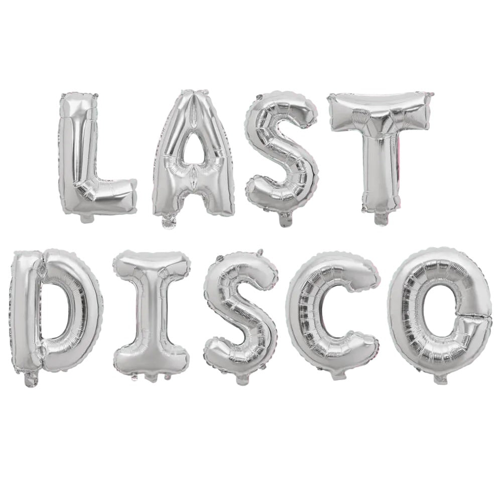 Disco Party Foil Balloons