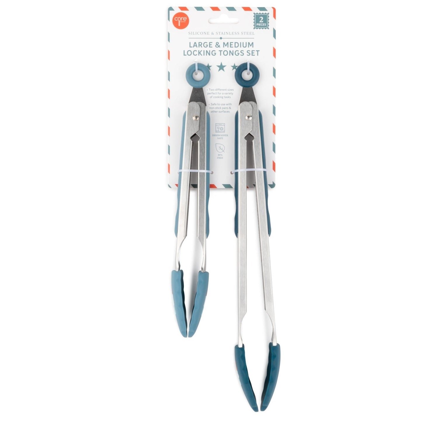 Summer Themed Locking Tongs Set of 2