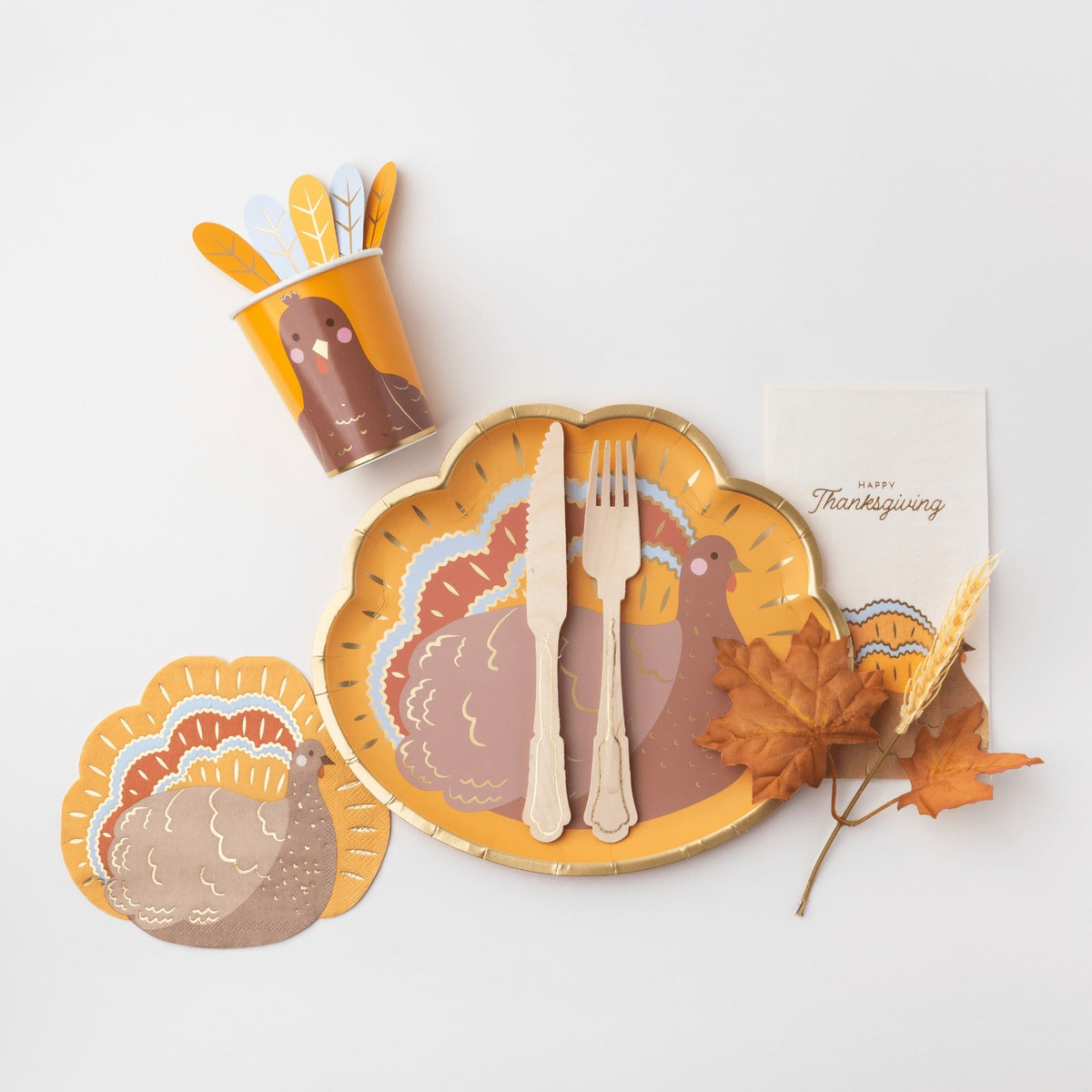Charming Turkey Cups