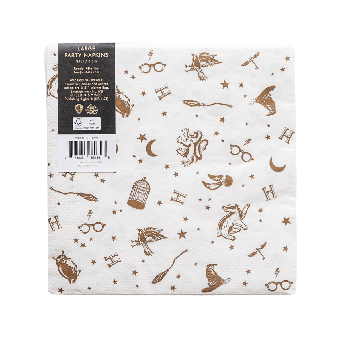 Harry Potter X Bonjour Fete House Pride Large Party Napkins