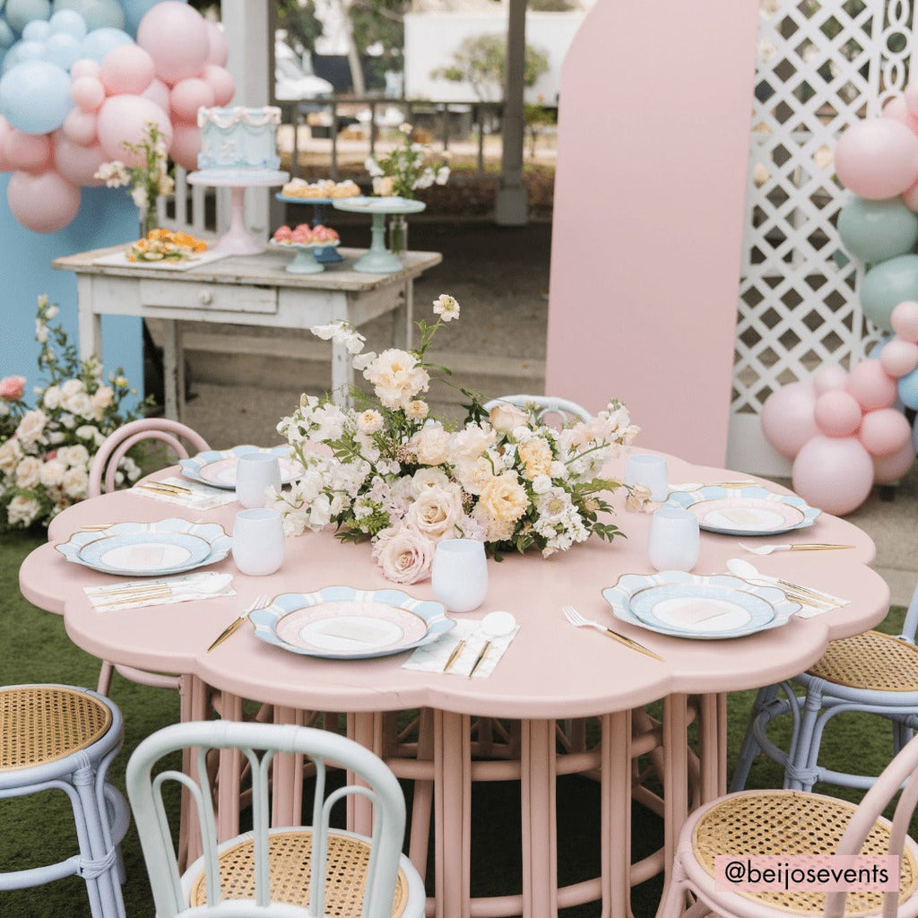 Pink Trellis Guest Towels