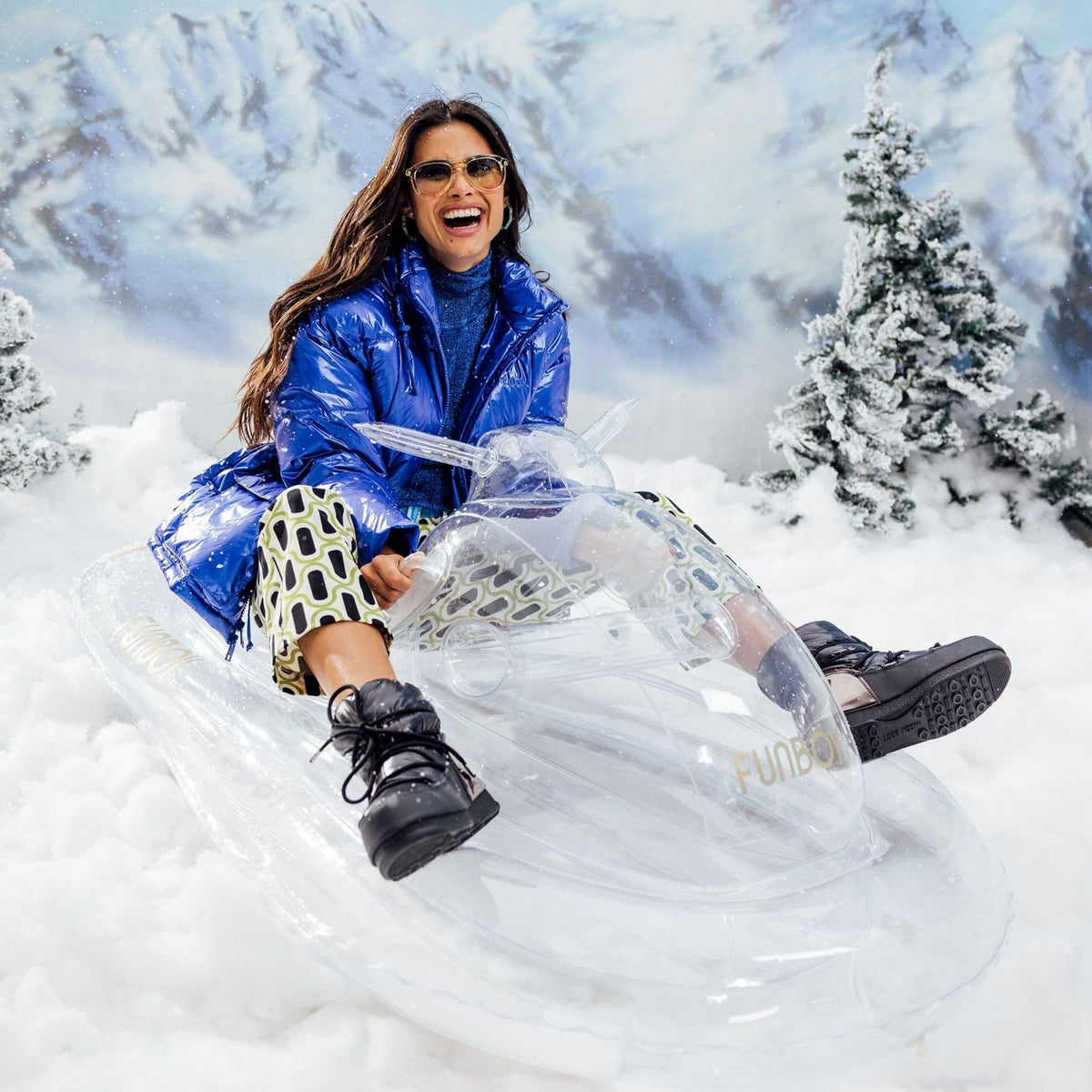 Super ClearTM Snowmobile Sled
