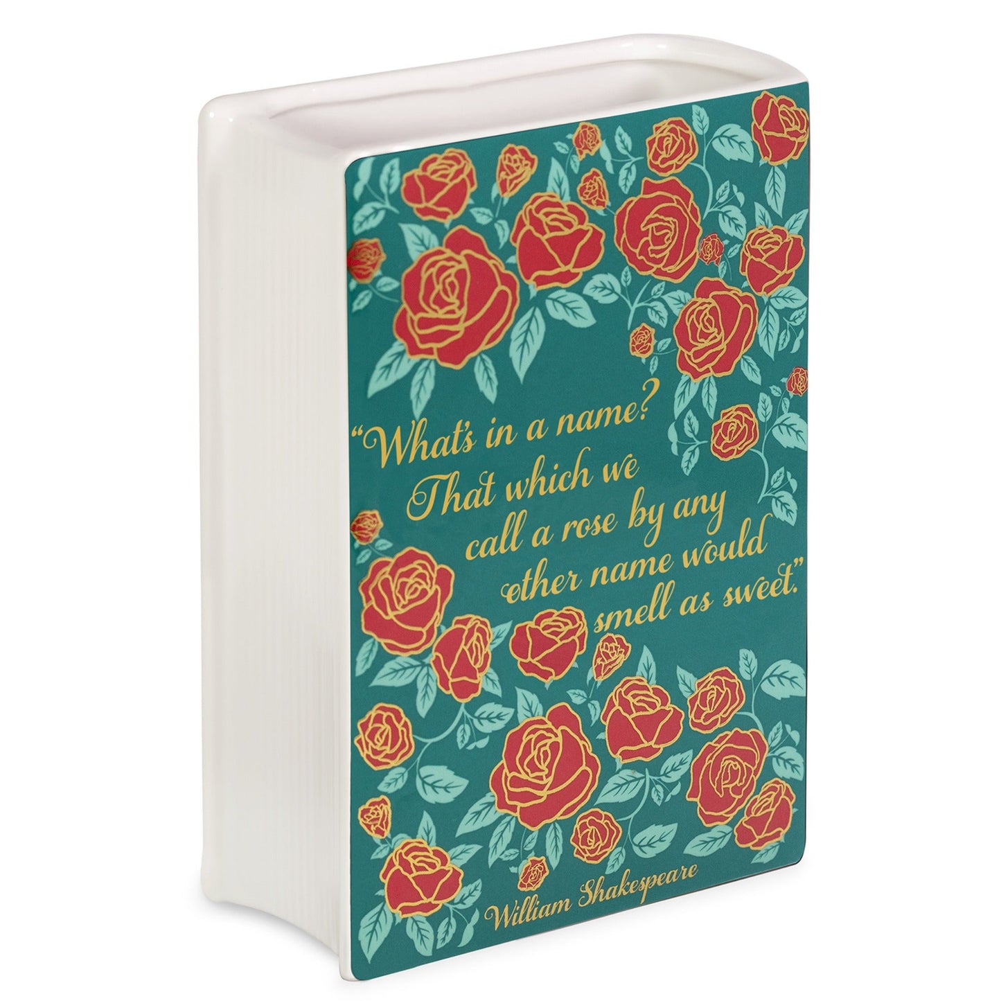 Romeo and Juliet Large Book Vase