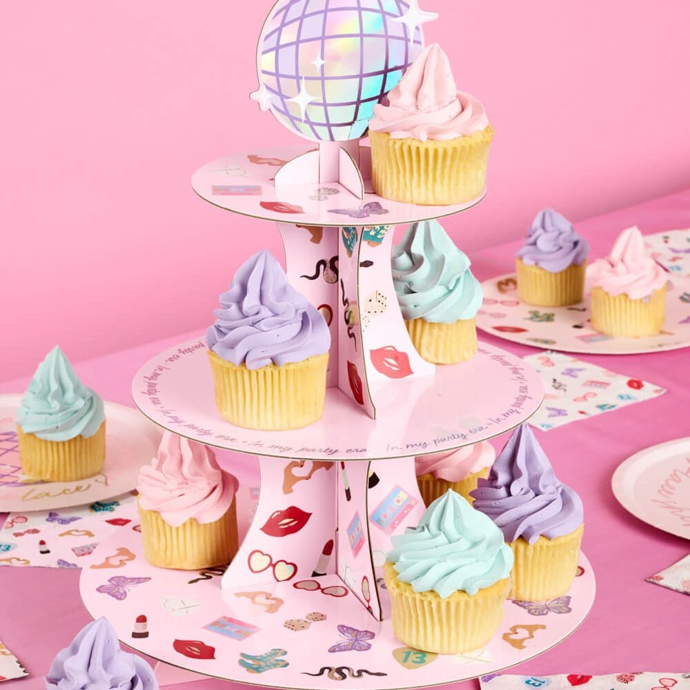 Unofficial Swiftie Eras Cupcake Tower