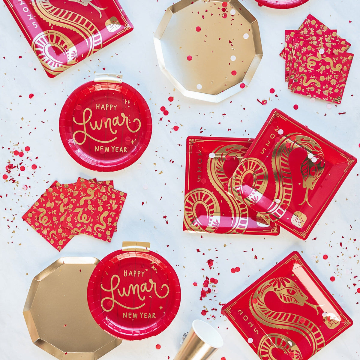 Gold Premium Dinner Plates