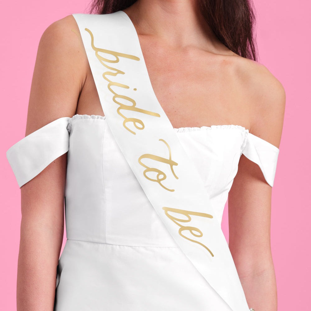 Classic Bride Party Sash