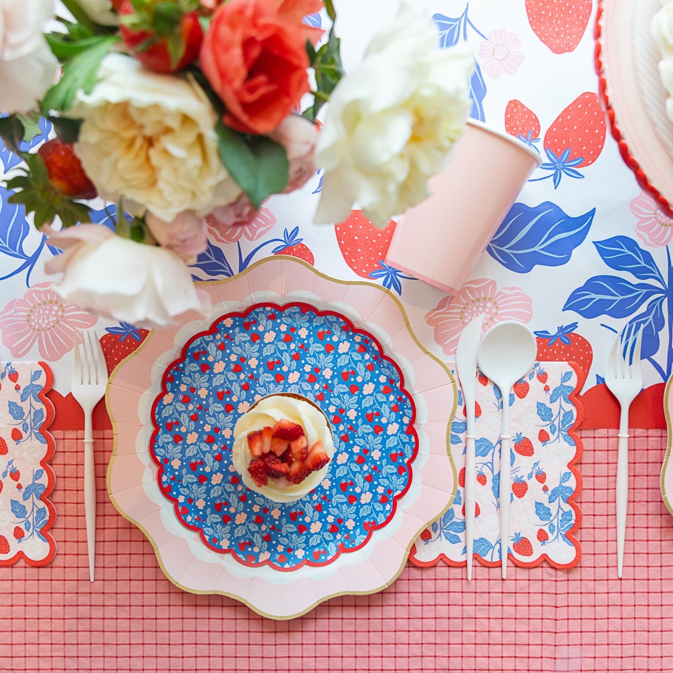 Summer Strawberry Small Plates